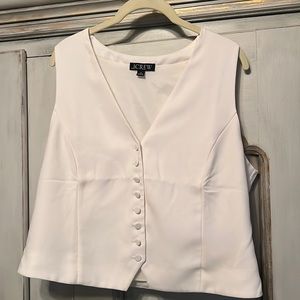 J Crew Slim Fit Tuxedo Vest